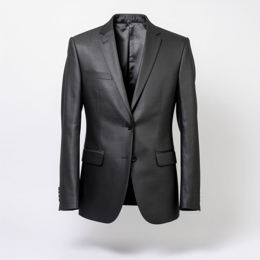 Men's Two-Piece Suit — example garment for shatnez testing