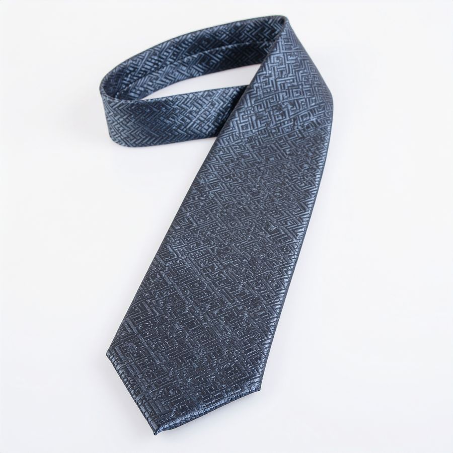Necktie — example garment for shatnez testing